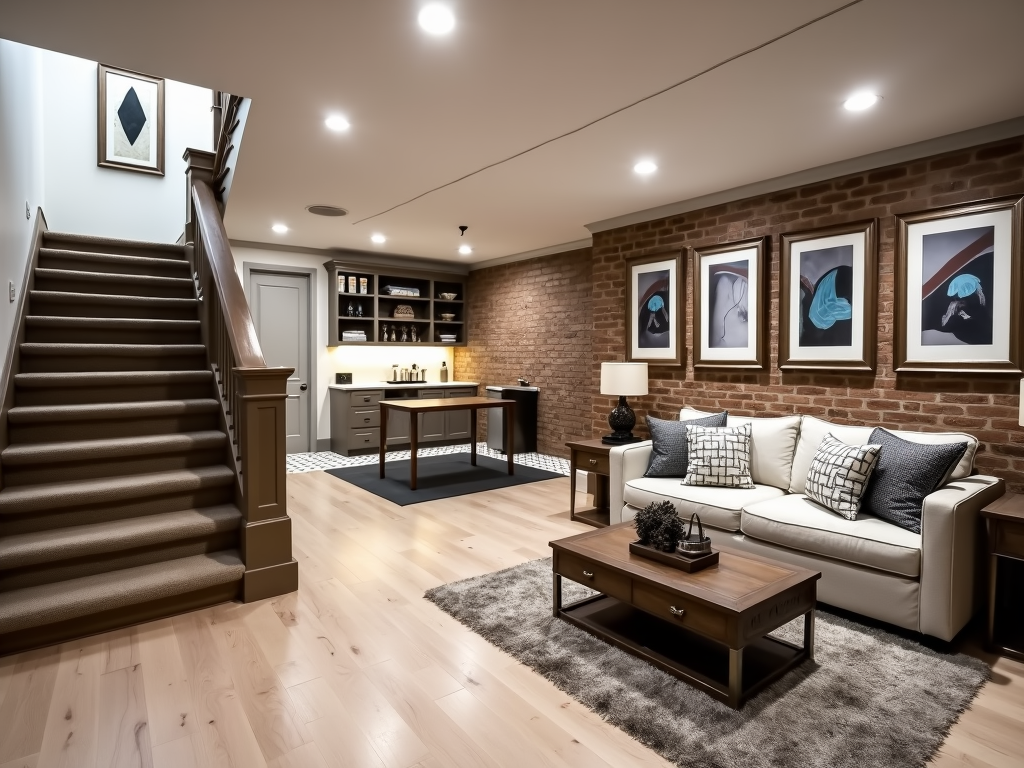 finished basement